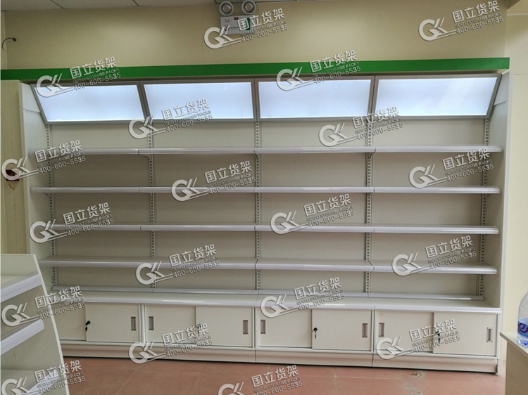 藥店燈箱貨架