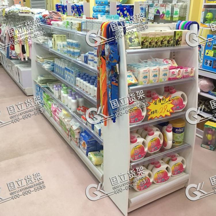 新款母嬰店中島貨架
